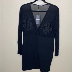 Missguided Black Dress